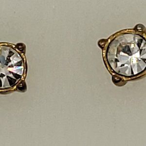 Earrings Square Stud Gold E_OT0012.